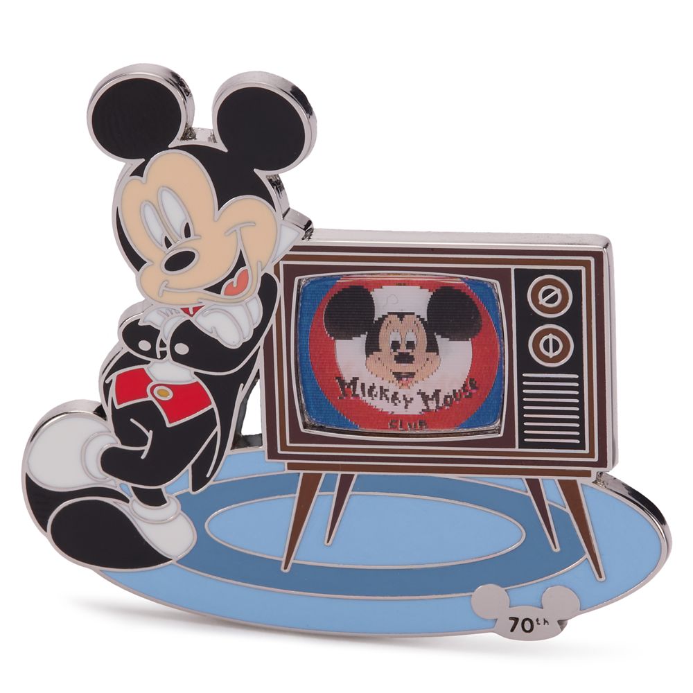Mickey Mouse Lenticular Pin – The Mickey Mouse Club 70th