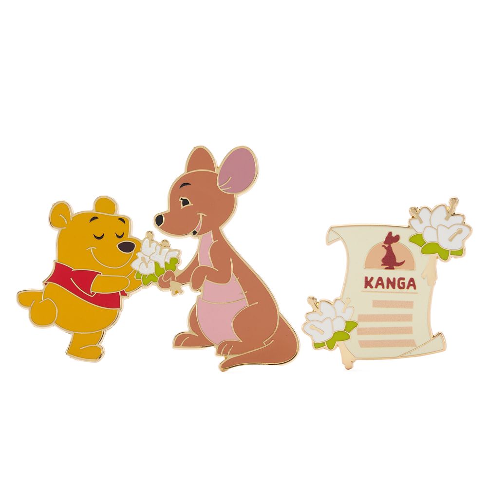 Winnie the Pooh and Kanga Pin Set – Hundred Acre Wood Series – August – Limited Release