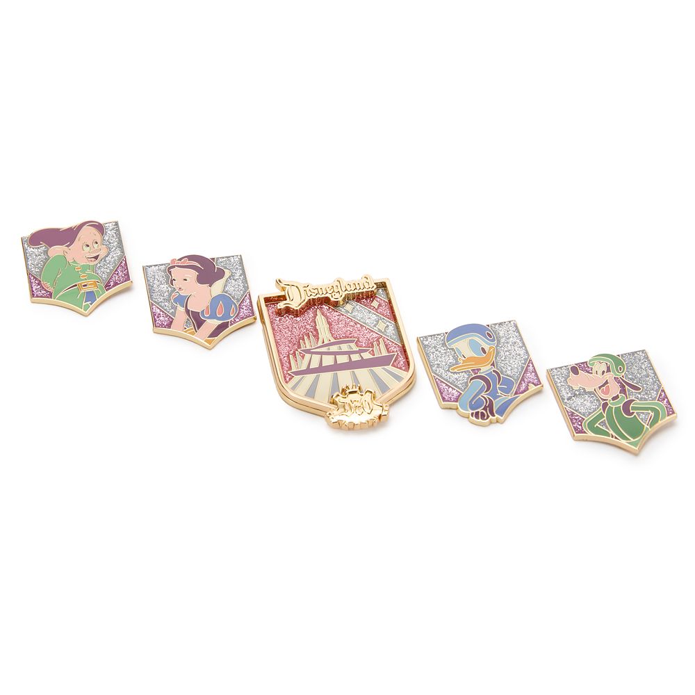 Disneyland 70th Anniversary Vault Collection Pin Set 1 – Limited Edition