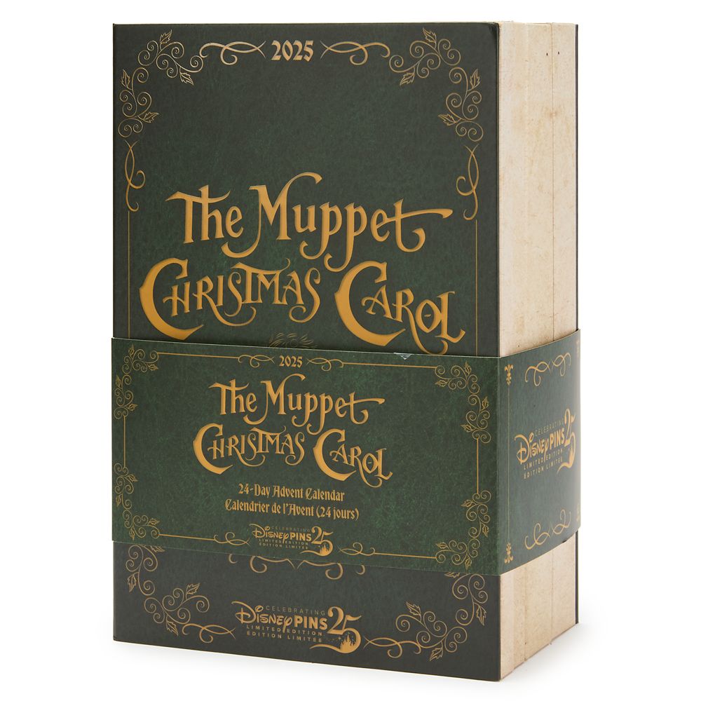 The Muppet Christmas Carol 24-Day Advent Calendar Mystery Pin Set 2025 - Limited Edition