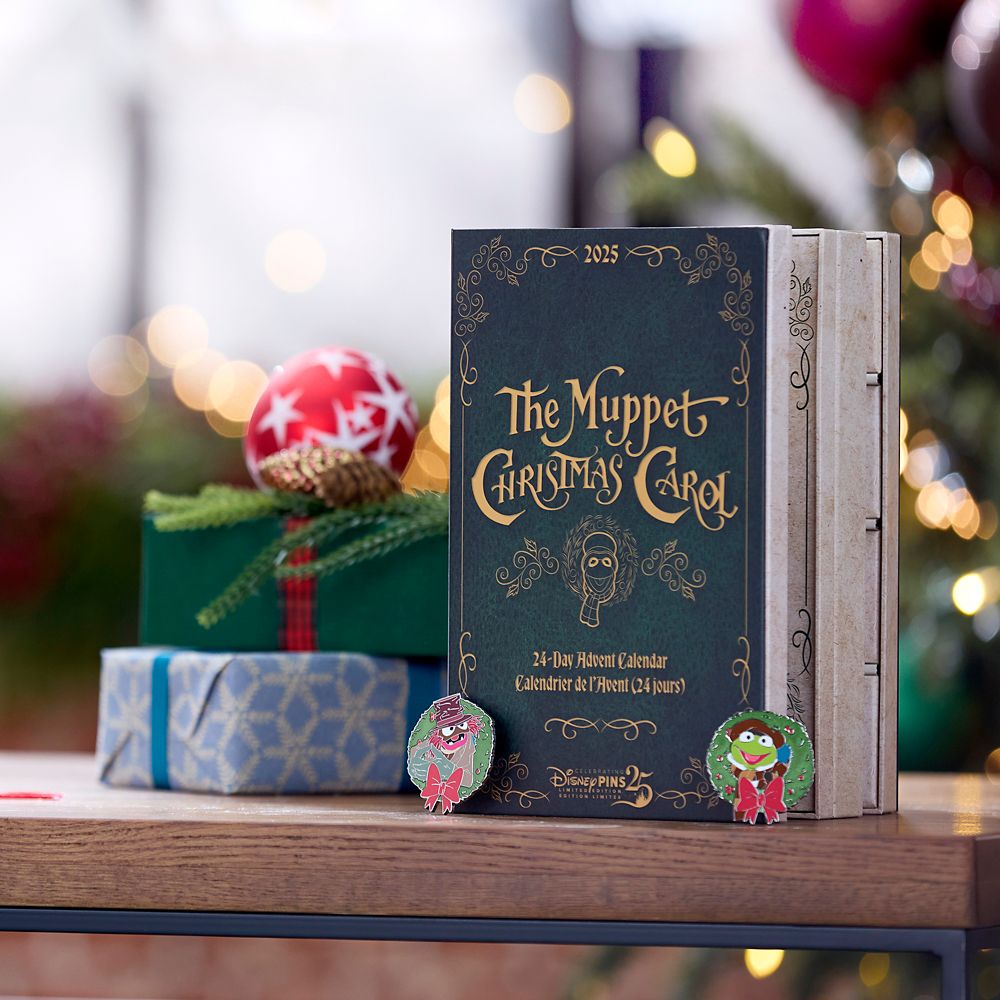 The Muppet Christmas Carol 24-Day Advent Calendar Mystery Pin Set 2025 - Limited Edition