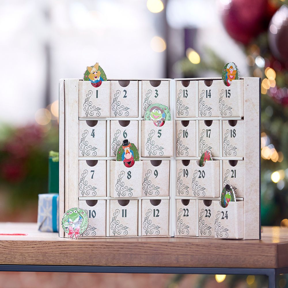 The Muppet Christmas Carol 24-Day Advent Calendar Mystery Pin Set 2025 - Limited Edition