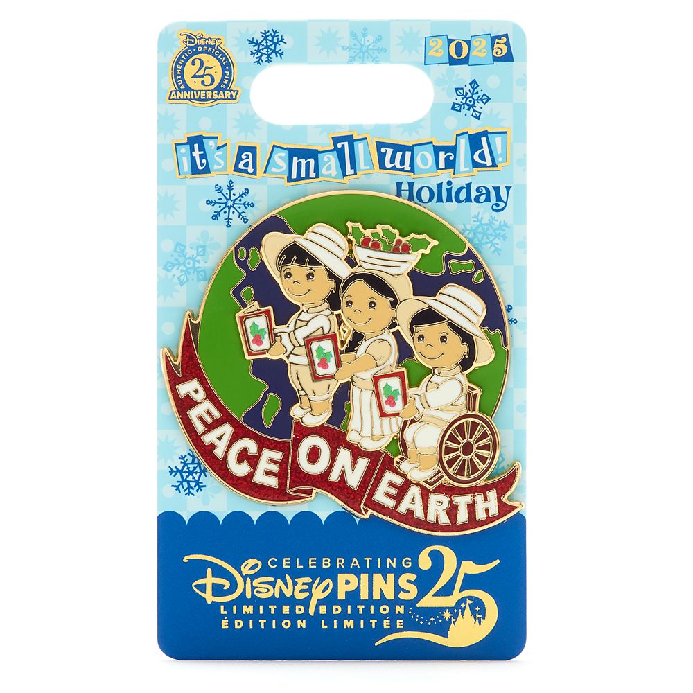 ''it's a small world'' Holiday Pin 2025 – Limited Edition