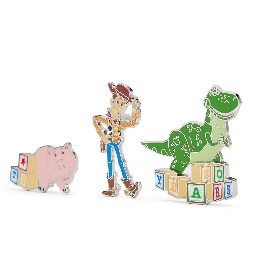 Toy Story 30th Anniversary Pin Set - Limited Edition