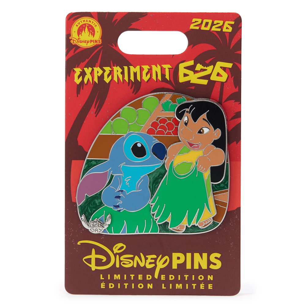 Lilo & Stitch Pin &ndash; Experiment 626 Day 2026 Pin &ndash; Limited Edition