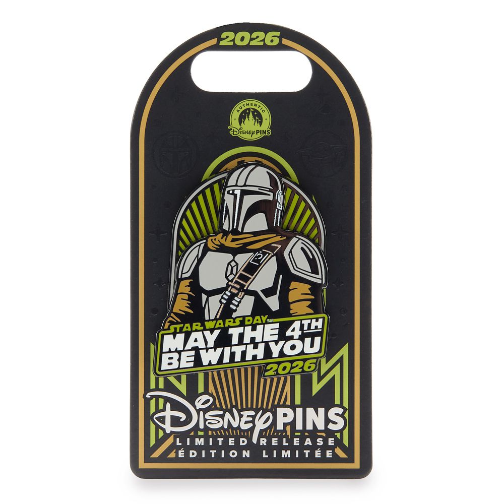 Din Djarin Pin &ndash; Star Wars Day: May The 4th Be With You &ndash; Star Wars: The Mandalorian