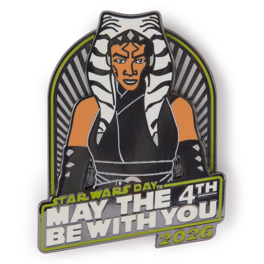 Ahsoka Tano ''May the 4th Be With You'' 2026 Pin &ndash; Star Wars Day &ndash; Limited Release