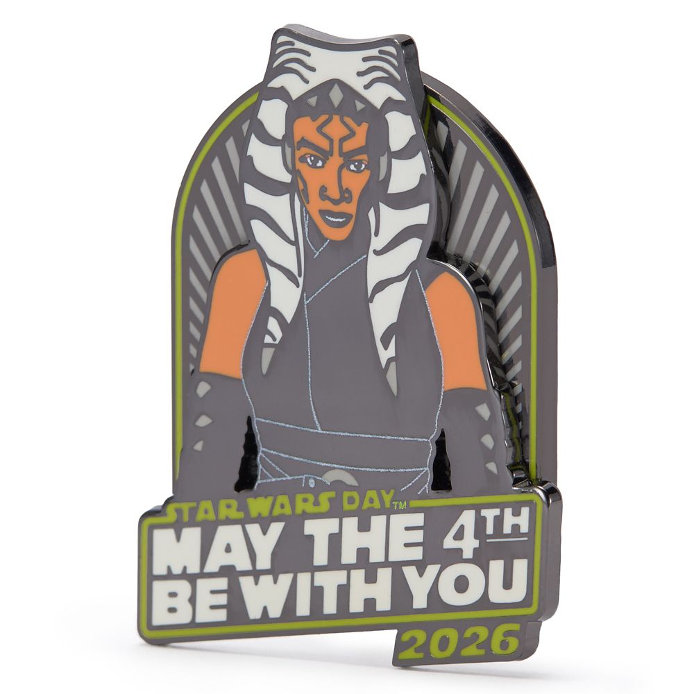 Ahsoka Tano ''May the 4th Be With You'' 2026 Pin &ndash; Star Wars Day &ndash; Limited Release