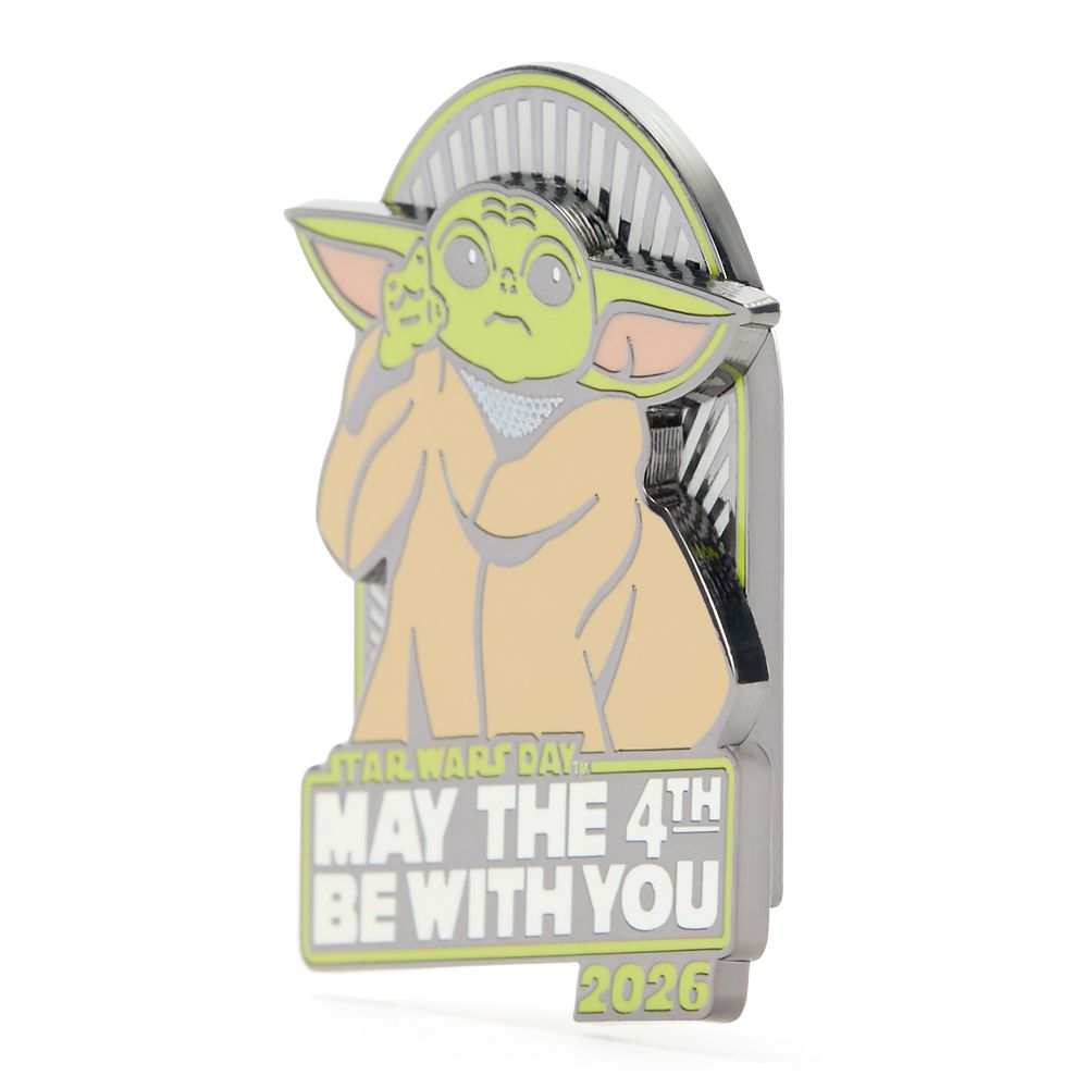 Grogu Pin - Star Wars Day May the 4th Be With You - Star Wars The Mandalorian - Limited Release