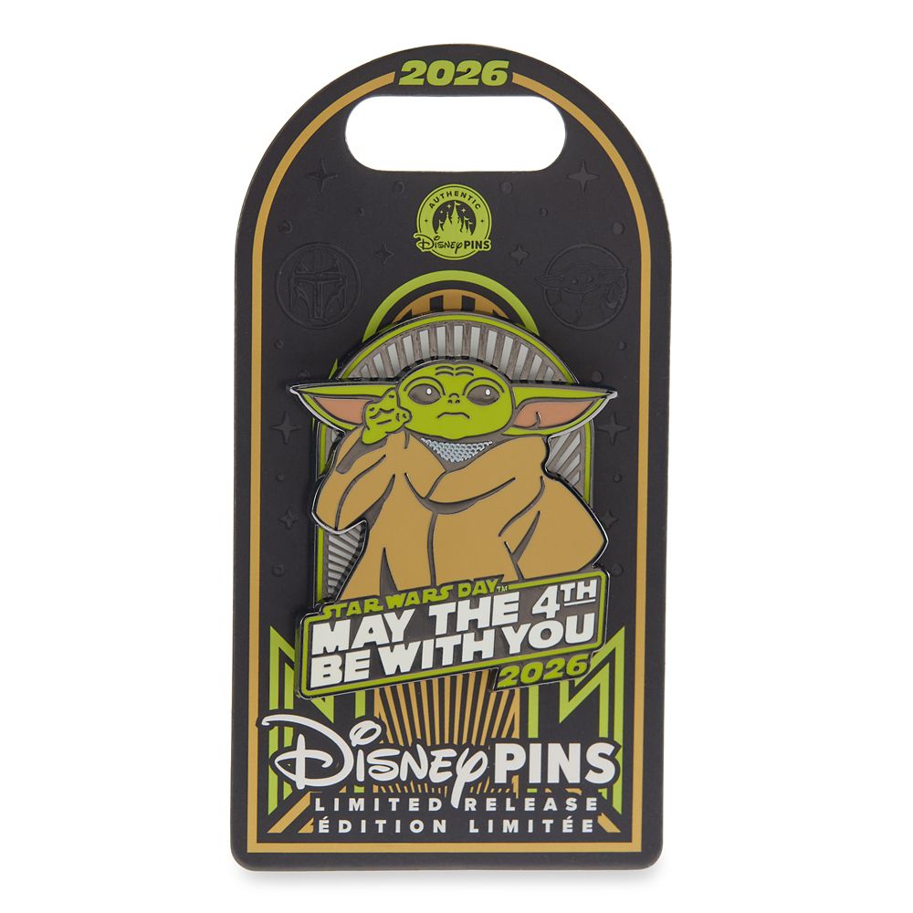 Grogu Pin &ndash; Star Wars Day: May the 4th Be With You &ndash; Star Wars: The Mandalorian &ndash; Limited Release