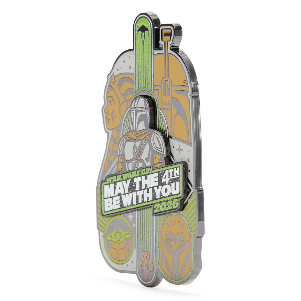 Star Wars Day: May the 4th Be With You Mini Jumbo Pin &ndash; Star Wars: The Mandalorian &ndash; Limited Edition