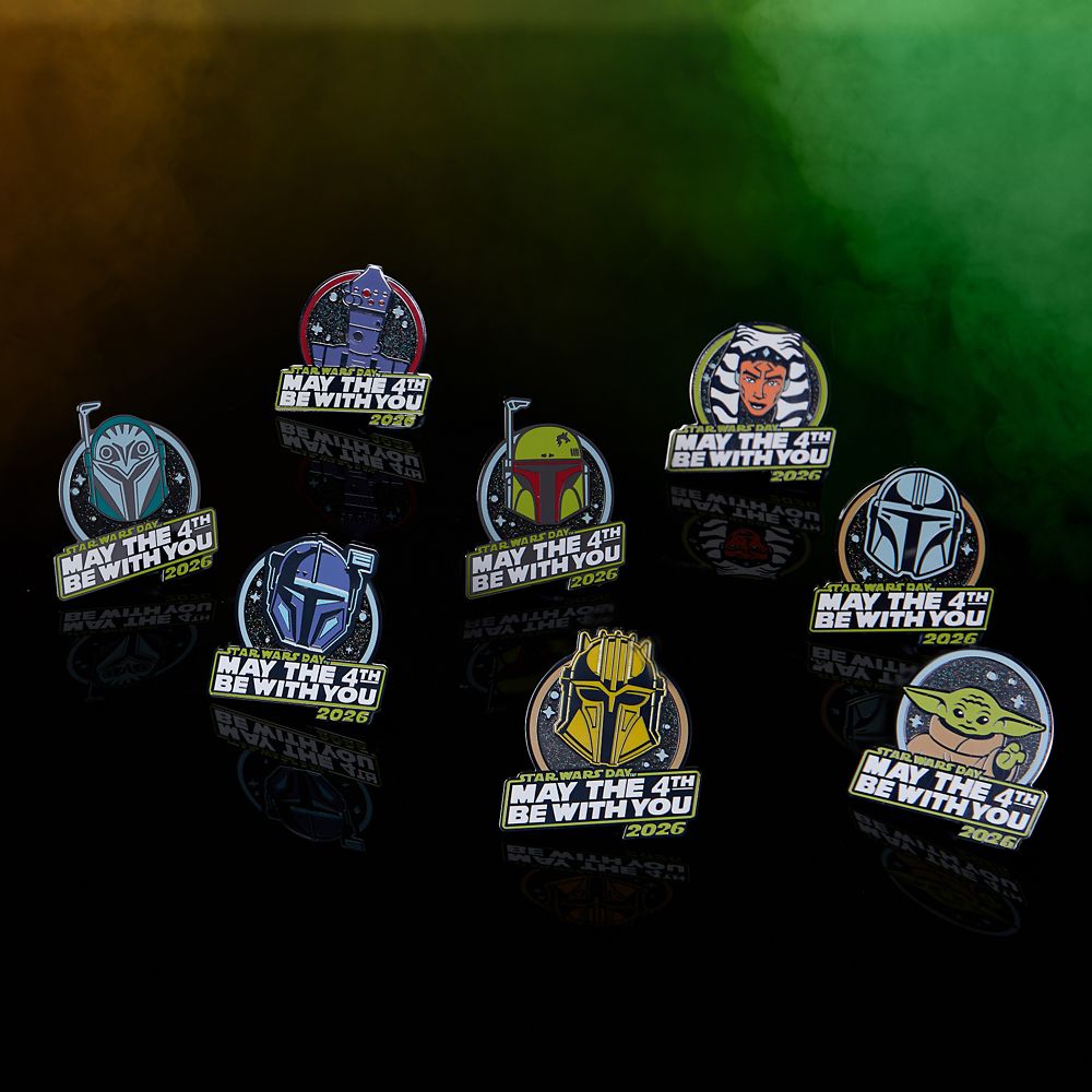 Star Wars Day ''May the 4th Be With You'' 2026 Mystery Pin Blind Pack - 2-Pc. - Star Wars The Mandalorian - Limited Release