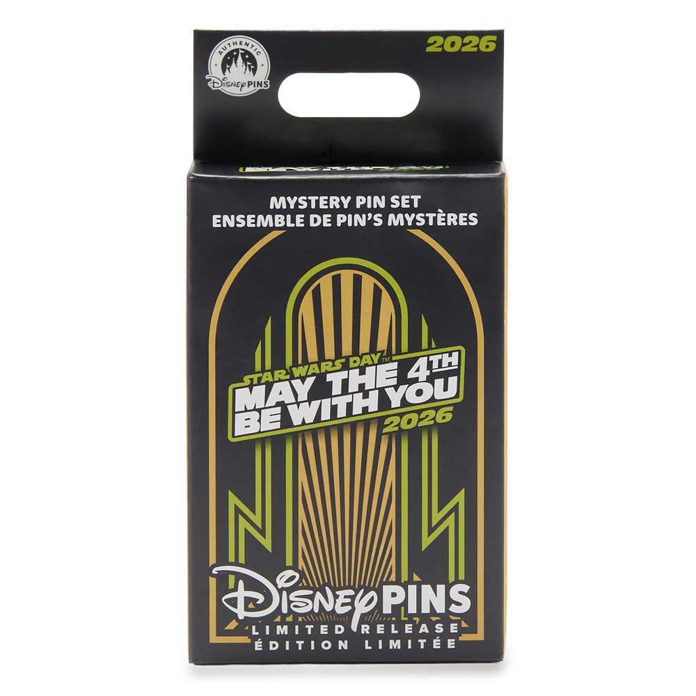 Star Wars Day ''May the 4th Be With You'' 2026 Mystery Pin Blind Pack - 2-Pc. - Star Wars The Mandalorian - Limited Release