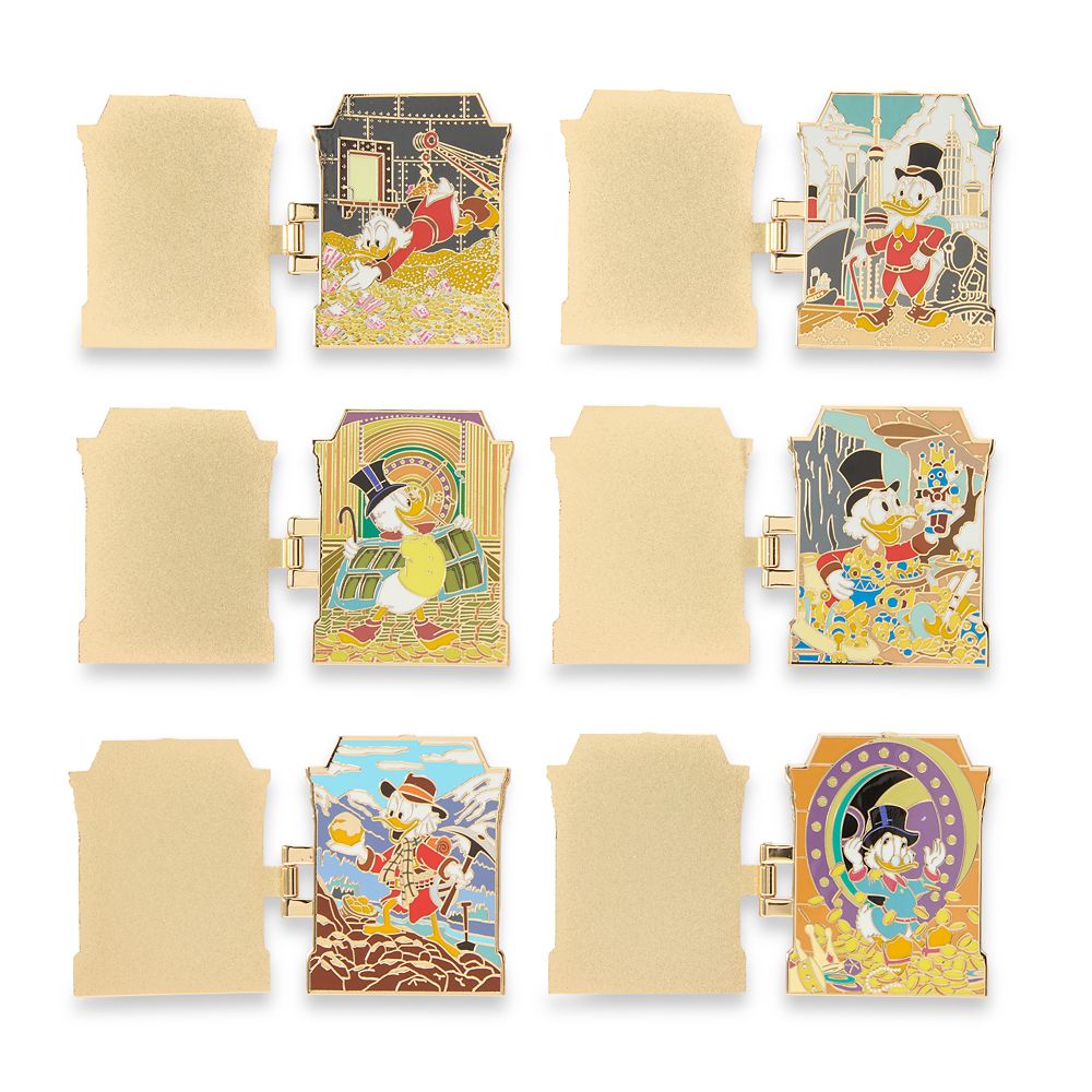 Scrooge McDuck Hinged Mystery Pin Blind Pack &ndash;&nbsp;Duck Tales &ndash; 1-Pc. &ndash; Shanghai Disney Resort