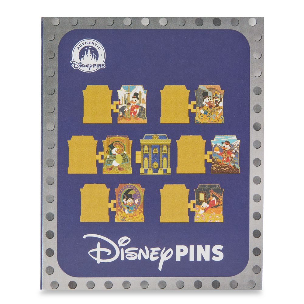 Scrooge McDuck Hinged Mystery Pin Blind Pack &ndash;&nbsp;Duck Tales &ndash; 1-Pc. &ndash; Shanghai Disney Resort
