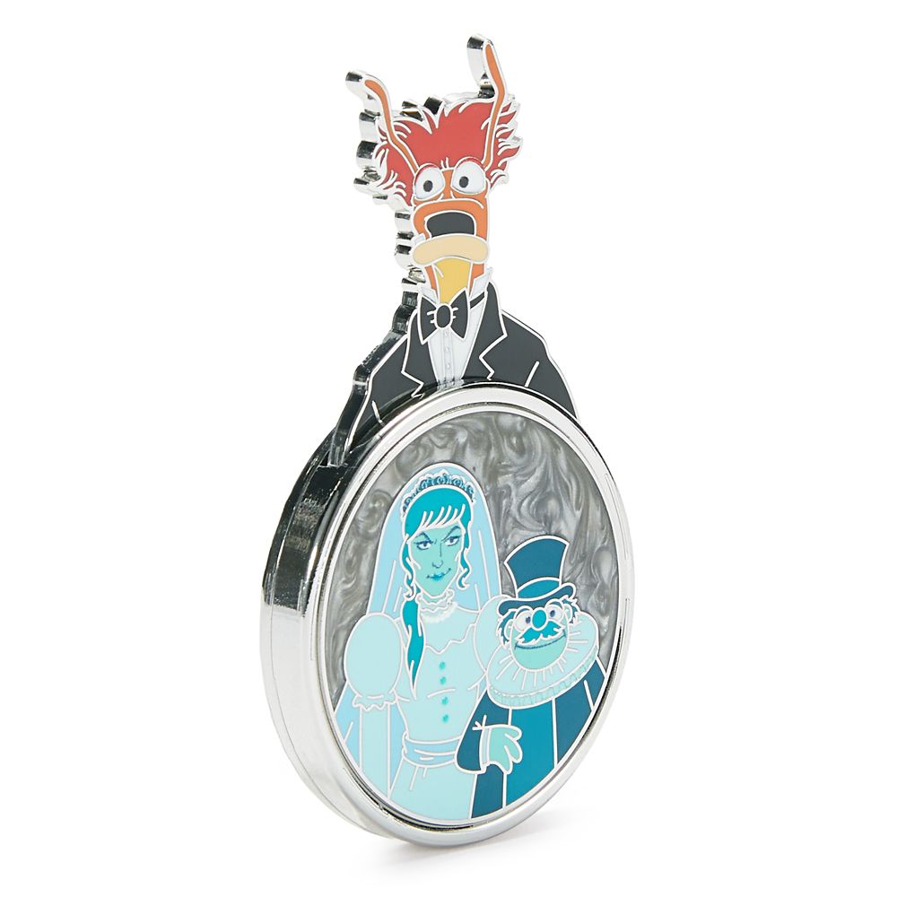Pepe, Crazy Harry and The Bride Slider Pin &ndash; Muppets Haunted Mansion &ndash; Limited Edition