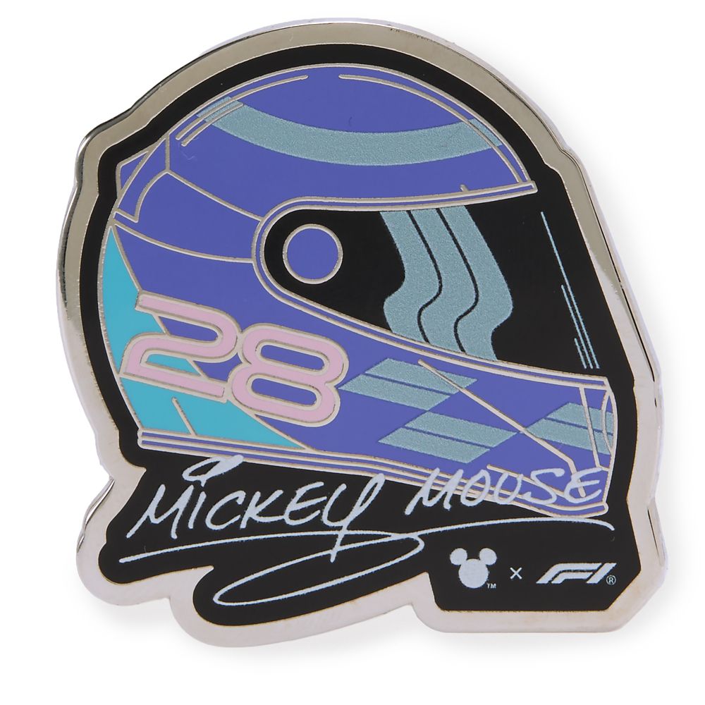Disney x Formula 1&reg; Velocity Mickey Mouse Helmet Pin &ndash; Limited Release