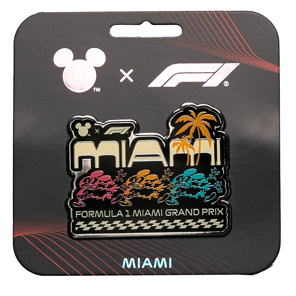 Disney x Formula 1 Miami Grand Prix Pin