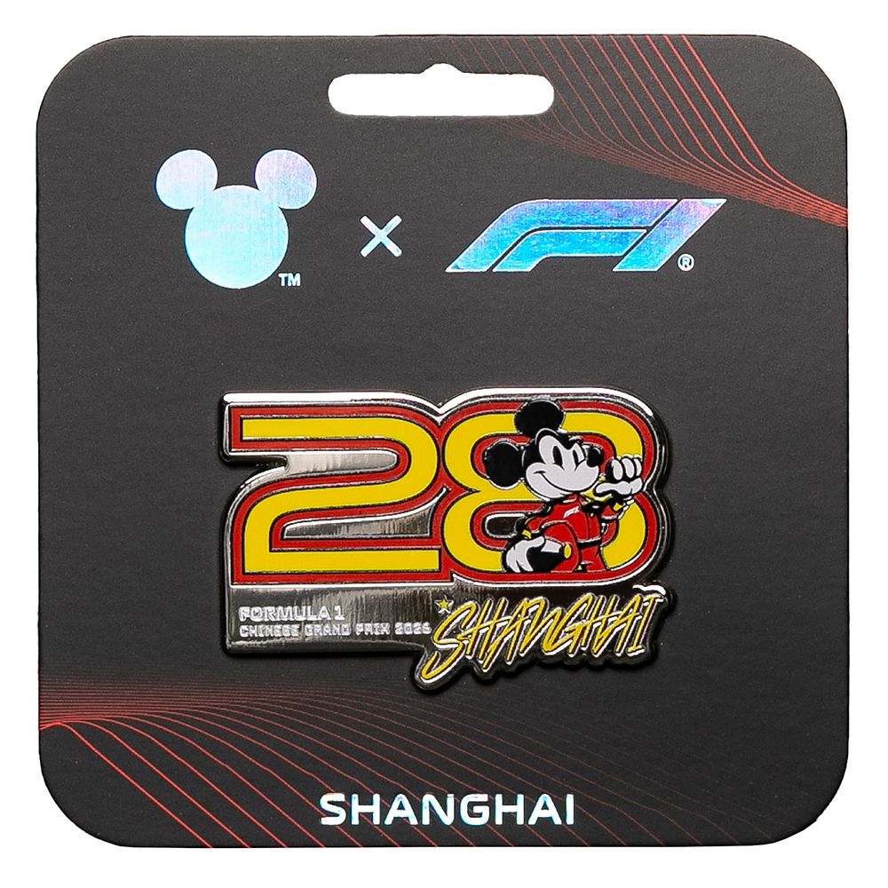 Disney x Formula 1&reg; Chinese Grand Prix 2026 Pin &ndash; Limited Release