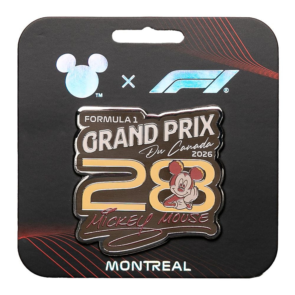 Disney x Formula 1&reg; Grand Prix Du Canada 2026 Pin &ndash; Limited Release