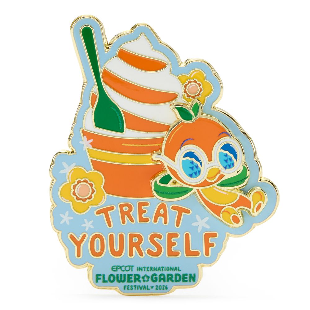 Orange Bird ''Treat Yourself'' Pin &ndash; EPCOT International Flower & Garden Festival 2026 &ndash; Limited Release