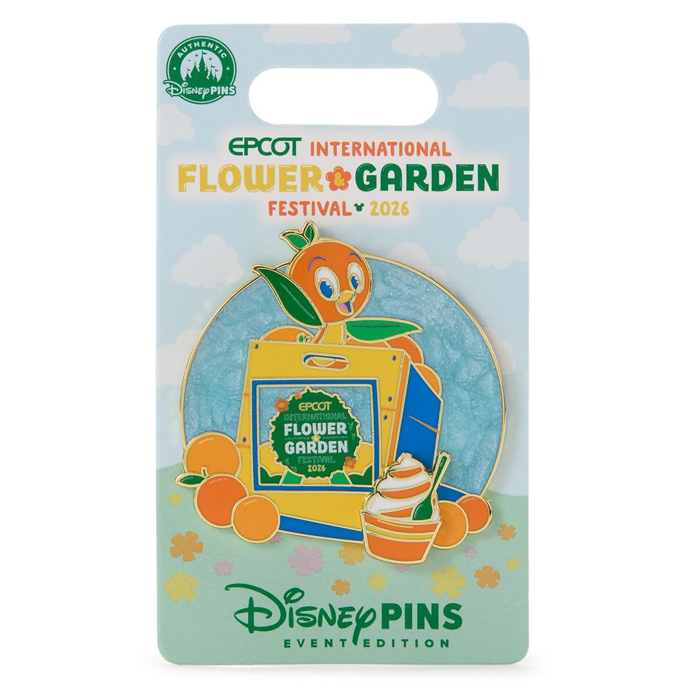Orange Bird ''Crate'' Pin &ndash; EPCOT International Flower & Garden Festival 2026 &ndash; Event Edition