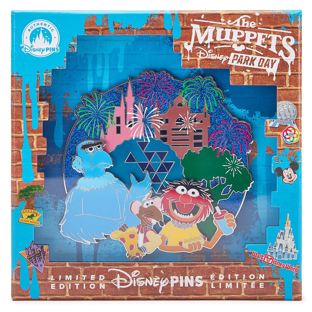 The Muppets Disney Park Day Jumbo Pin &ndash; Walt Disney World &ndash; Limited Edition