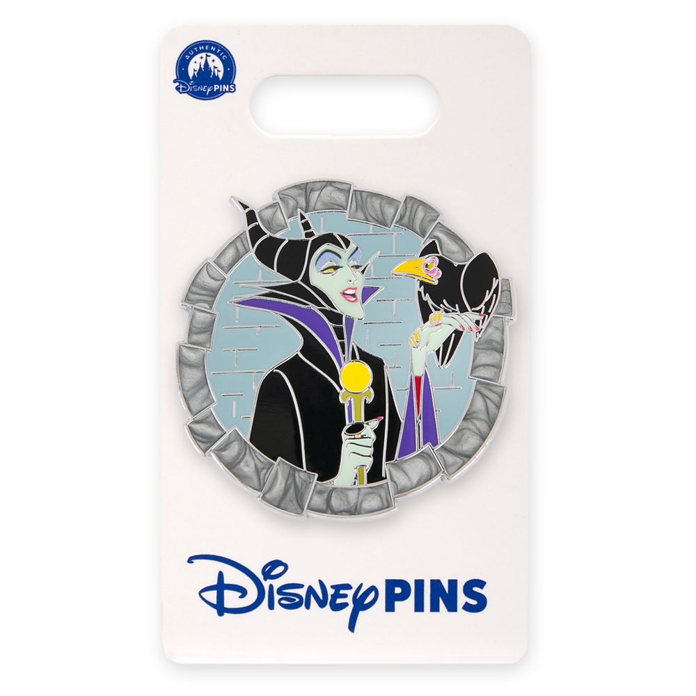 Maleficent and Raven Pin - Sleeping Beauty - Disney Villains