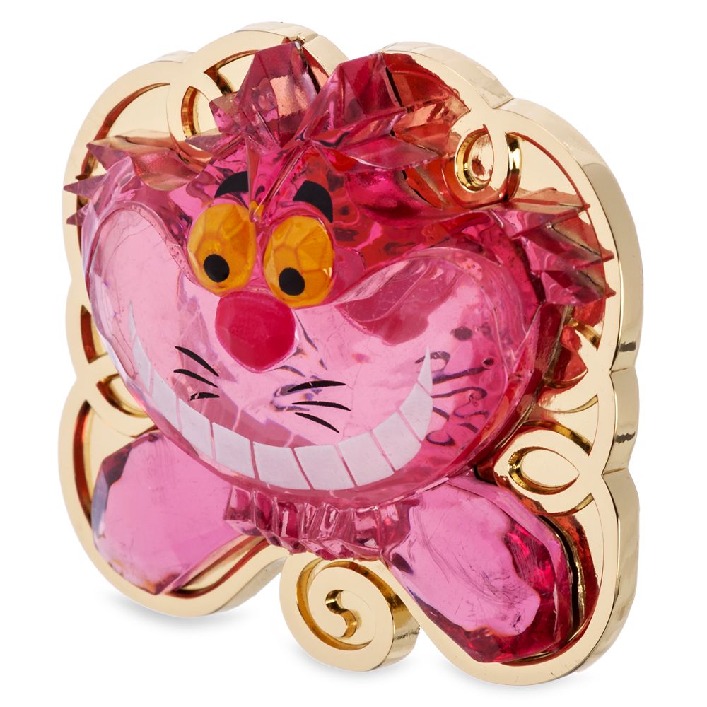 Cheshire Cat Sculpted Acrylic Pin - Alice in Wonderland