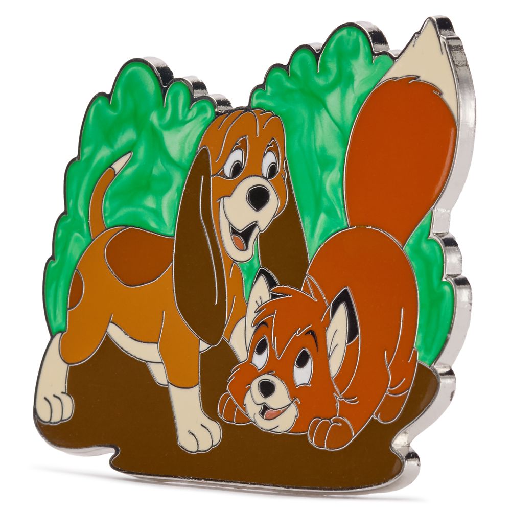 Todd and Copper Pin - The Fox and the Hound