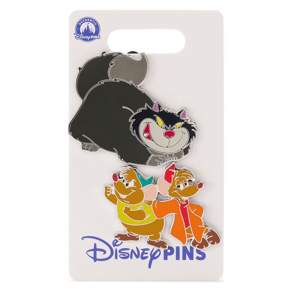 Jaq Gus and Lucifer Pin Set - Cinderella