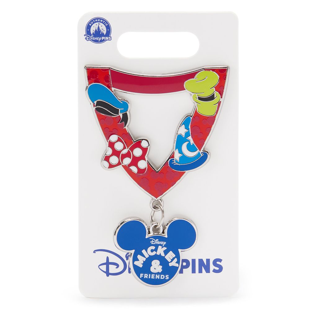 Mickey Mouse and Friends Disney Pin Trading Dangle Pin