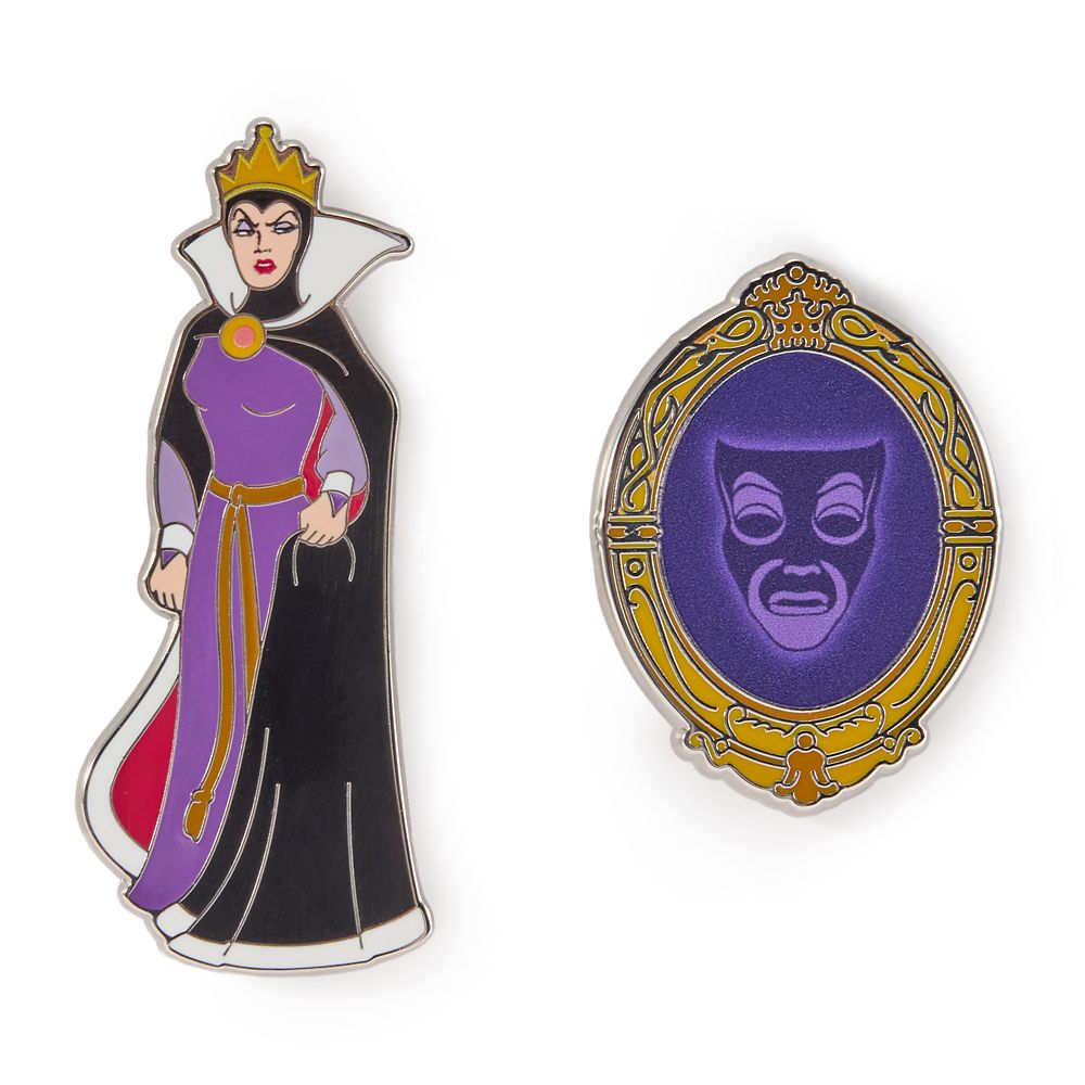 Evil Queen and Magic Mirror Build-a-Pin Set &ndash; Snow White and the Seven Dwarfs