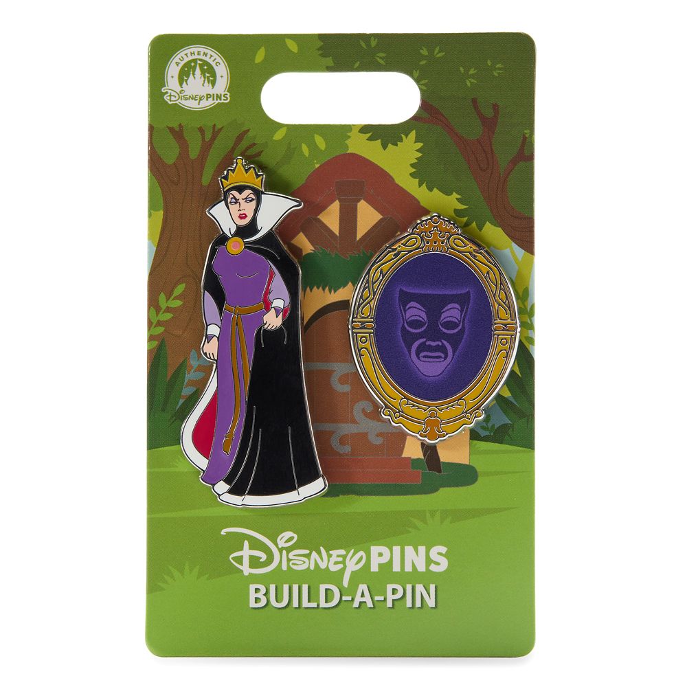 Evil Queen and Magic Mirror Build-a-Pin Set &ndash; Snow White and the Seven Dwarfs