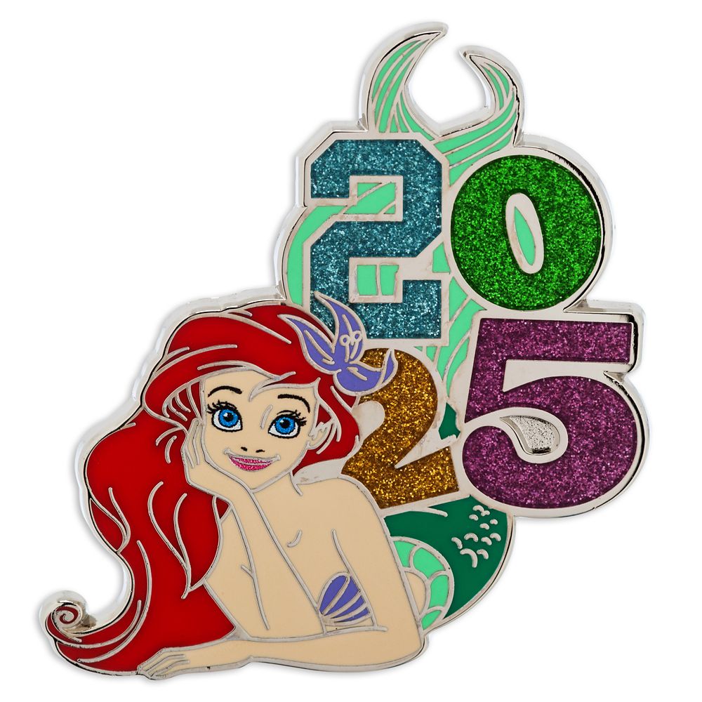 Ariel Pin 2025 – The Little Mermaid