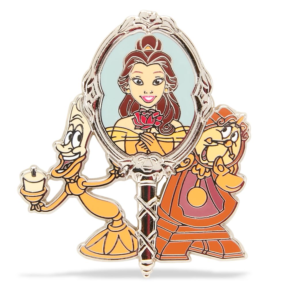 Belle and Friends Magic Mirror Pin – Beauty and the Beast
