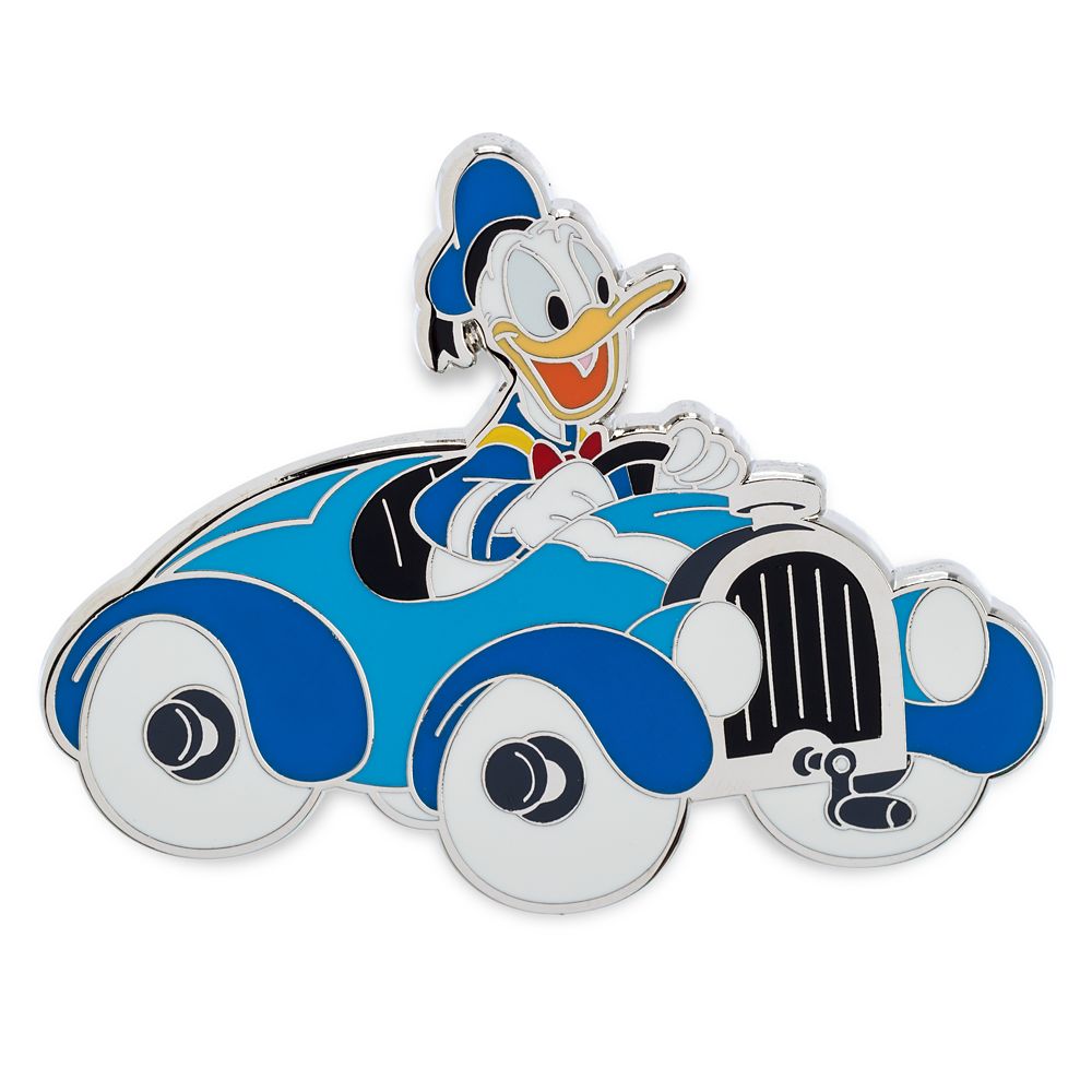 Donald Duck in Car Pin