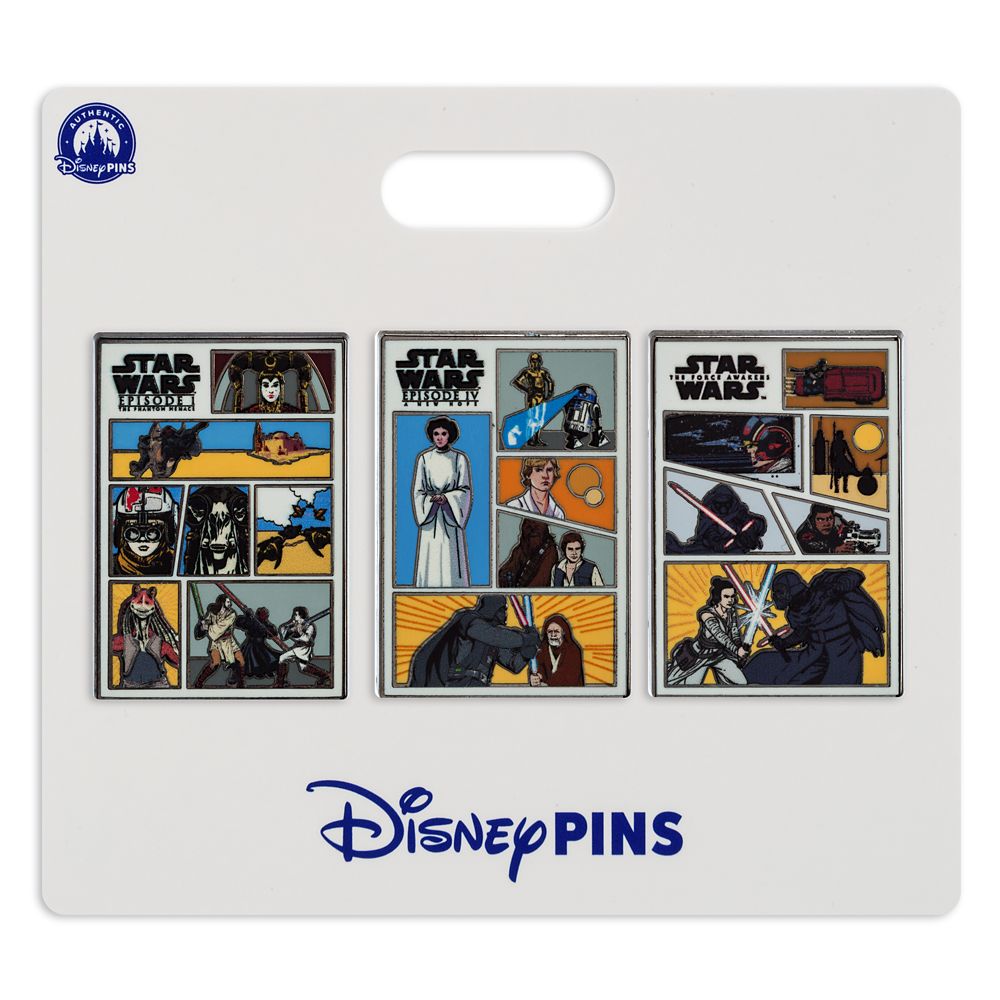 Star Wars Comics Pin Set