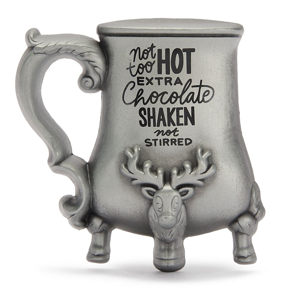 Reindeer Hot Cocoa Mug Sculpted Pin &ndash; The Santa Clause