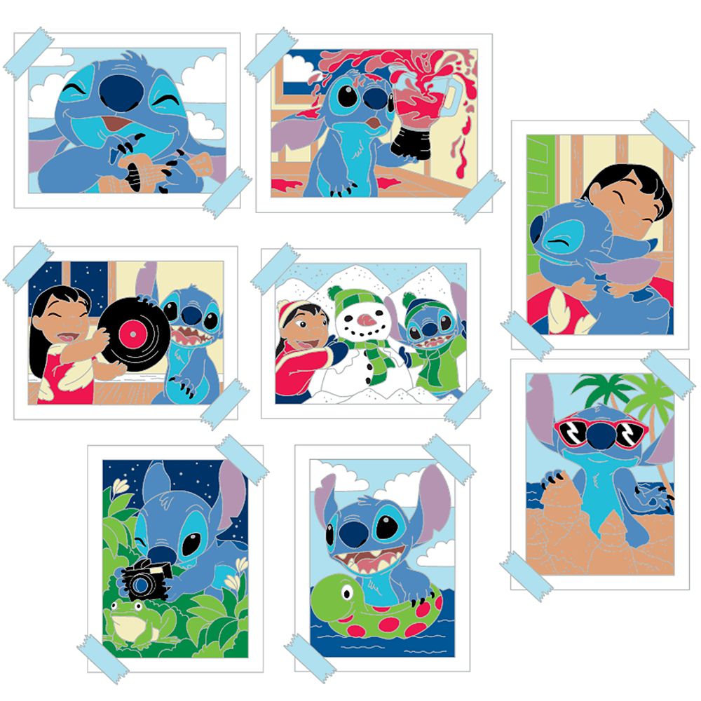 Lilo & Stitch Photographs Mystery Pin Blind Pack
