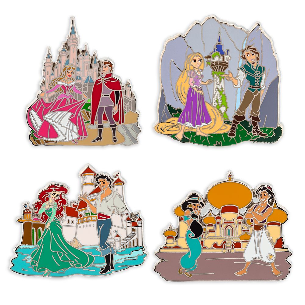 Disney Princess Pin Set Disney Store