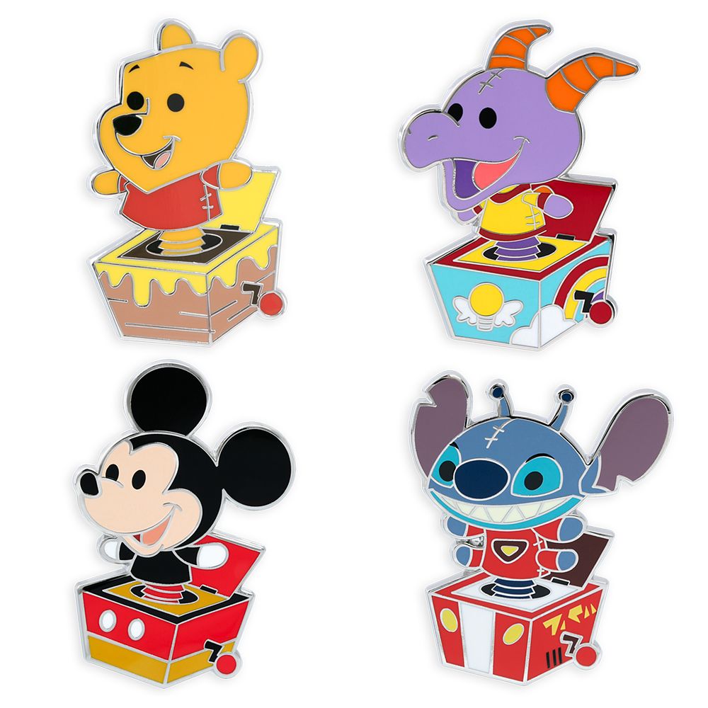 Disney Toys in a Box Mystery Pin Blind Pack -2-Pc.