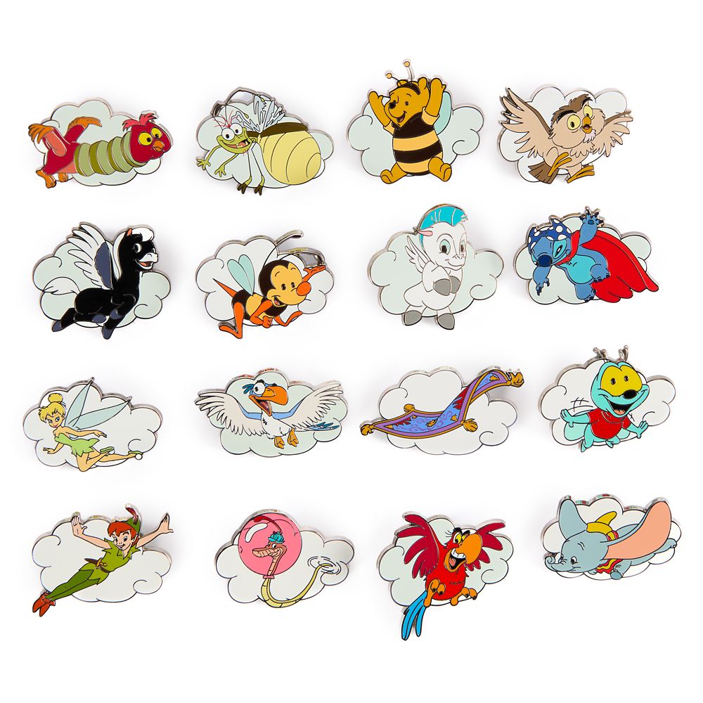 Disney Fantasy Flights Mystery Pin Pouch Blind Pack