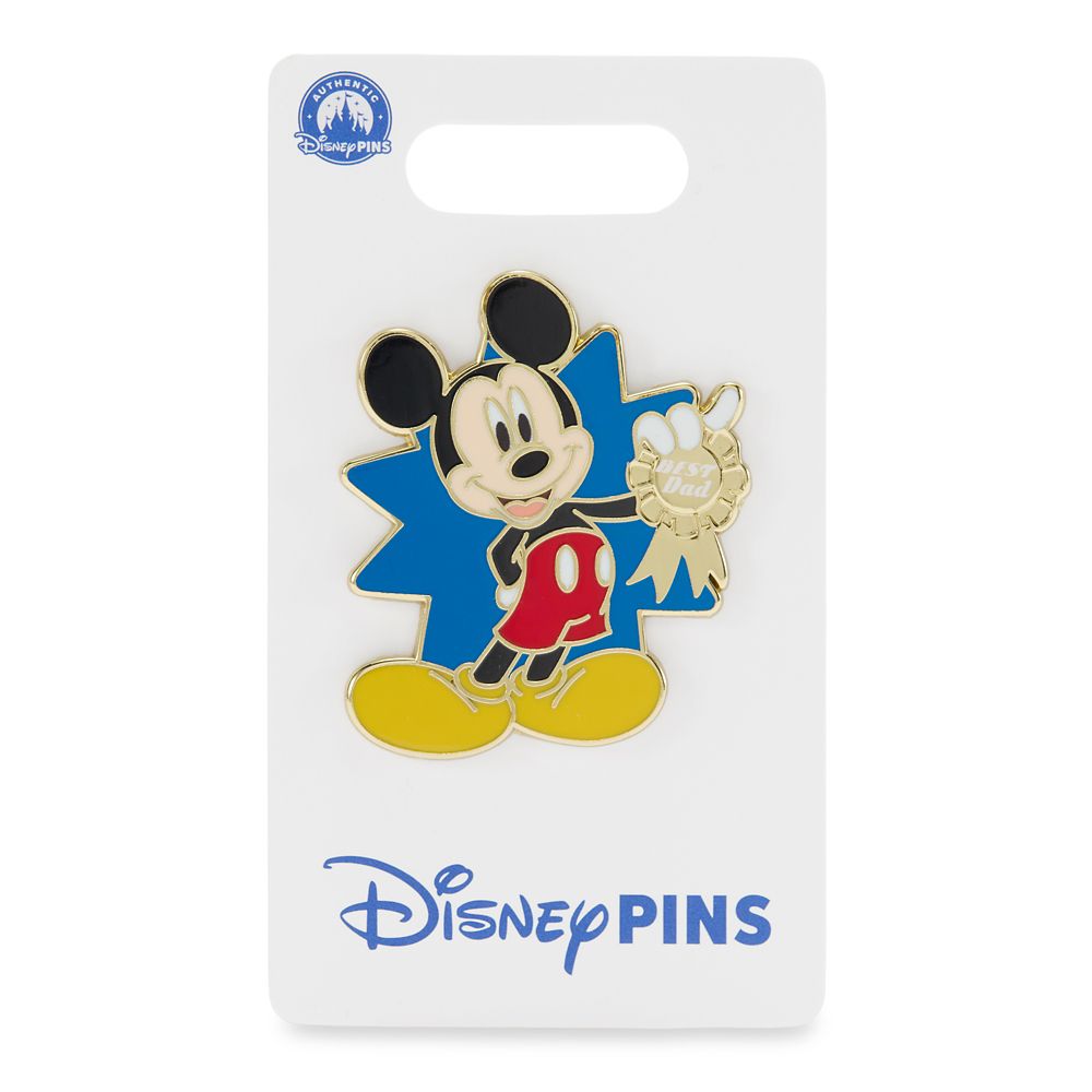 Mickey Mouse ''Best Dad'' Pin