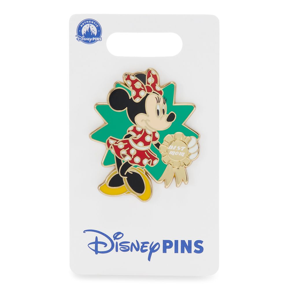 Minnie Mouse ''Best Mom'' Pin