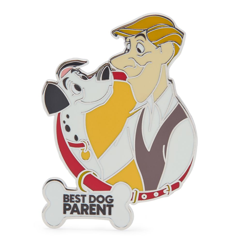 Pongo and Roger Radcliffe ''Best Dog Parent'' Pin &ndash; 101 Dalmatians