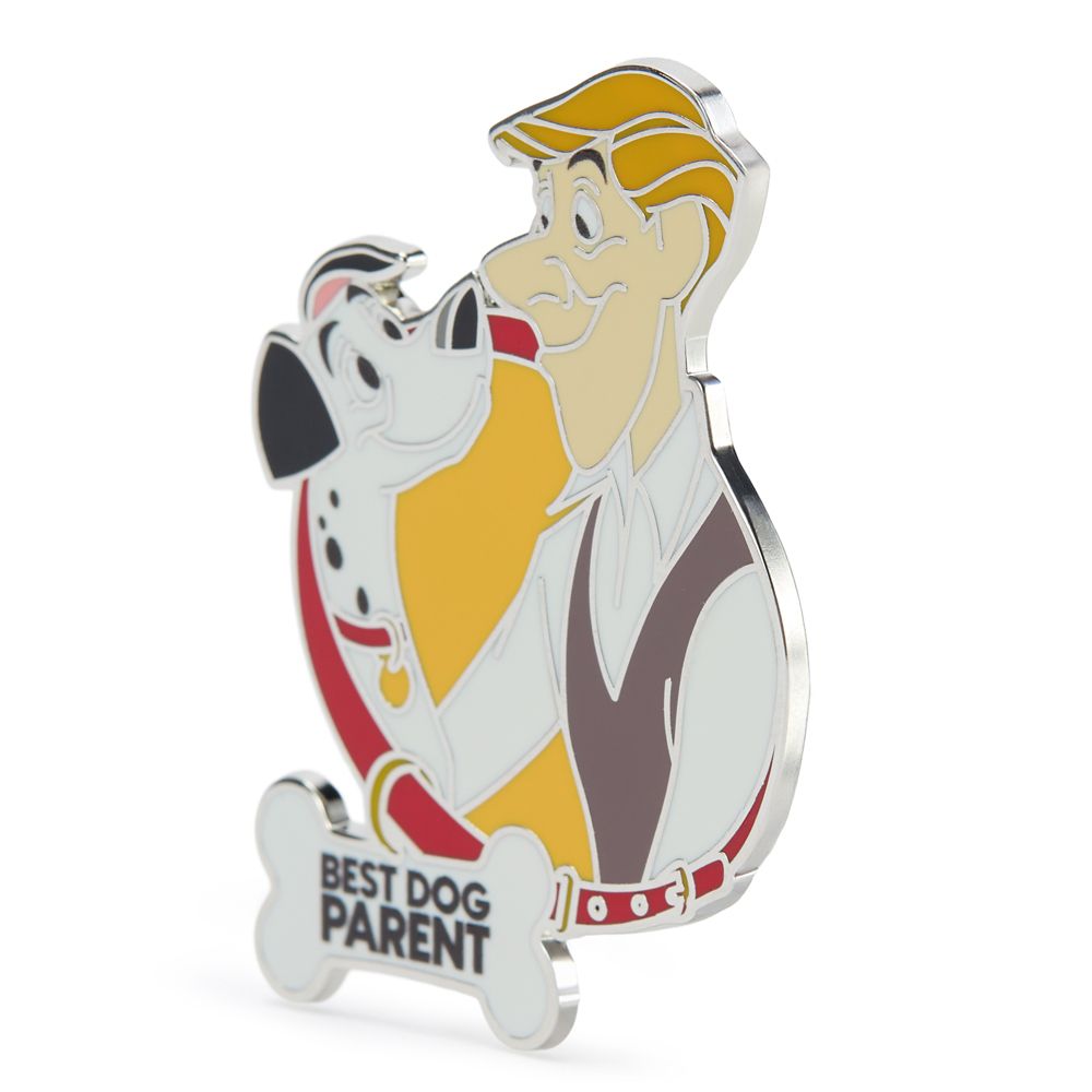 Pongo and Roger Radcliffe ''Best Dog Parent'' Pin &ndash; 101 Dalmatians