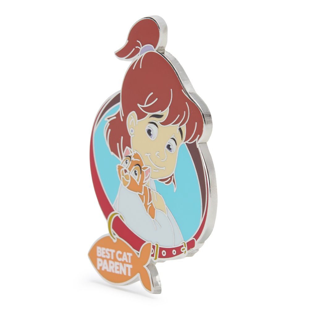 Oliver and Jenny ''Best Cat Parent'' Pin &ndash; Oliver & Company
