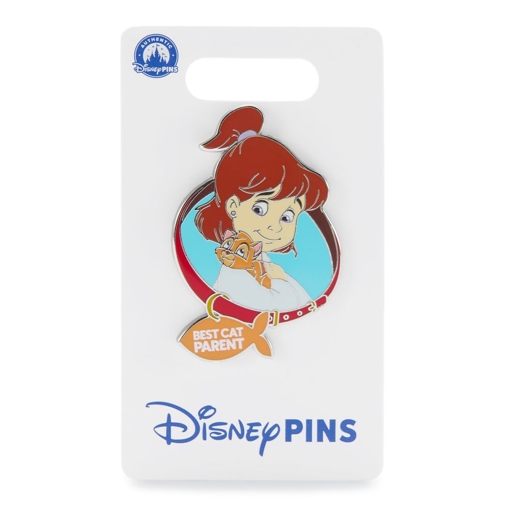 Oliver and Jenny ''Best Cat Parent'' Pin &ndash; Oliver & Company