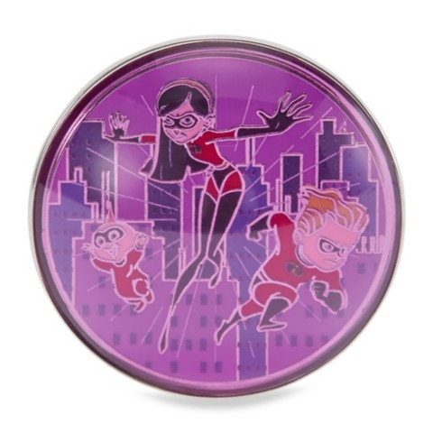 Аксессуары Disney Violet, Dash and Jack-Jack Domed Pin – The Incredibles